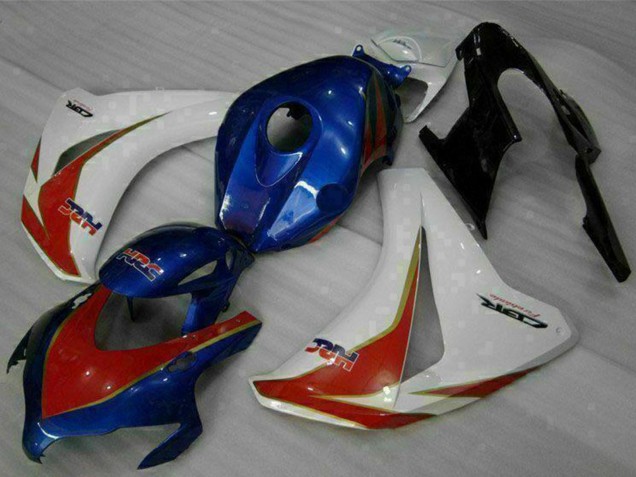 Comprare Kit Carena Moto Completo Honda CBR1000RR 2008-2011 - Bianco Rosso Blu HRC