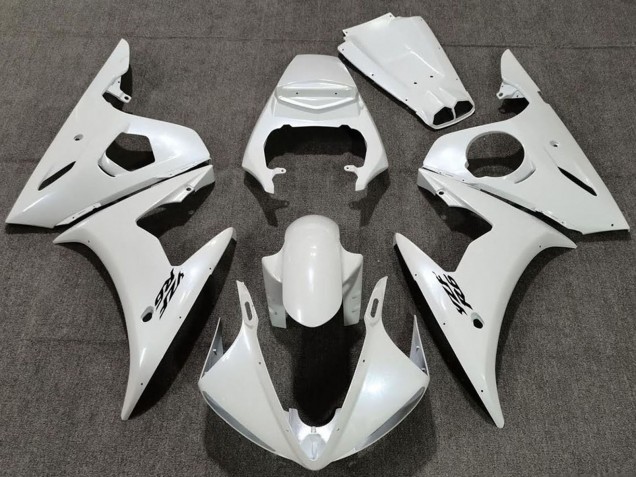 Comprare Carene Moto Yamaha R6 2005 - Bianco Perla