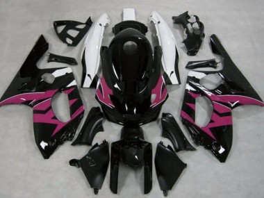 Comprare Carene Moto Yamaha YZF600R Thundercat 1996-2007 - Nero Lucido Rosa Scuro Bianco
