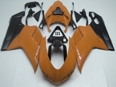 Comprare Carene Moto Ducati 848 2007-2014 - Marrone Nero Opaco