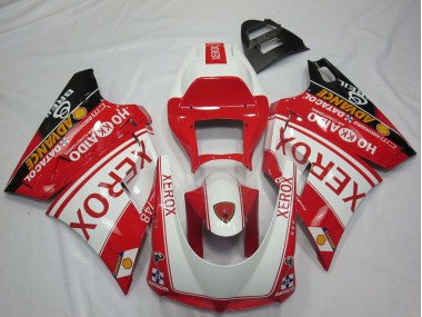 Comprare Carene Moto Ducati 748 916 996 998 1993-2005 - Bianco Rosso Nero Lucido Xerox