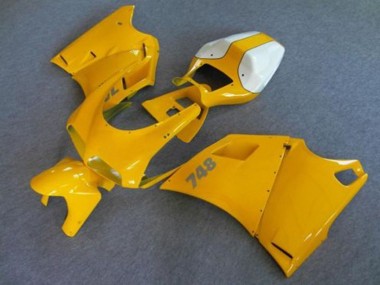 Comprare Carene Moto Ducati 748 1993-2005 - Bianco Giallo