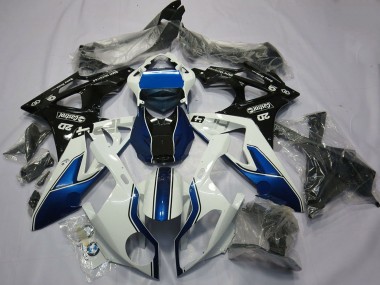 Comprare Carena Moto BMW S1000RR 2015-2016 - Bianco Blu Nero Lucido
