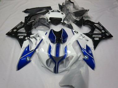 Comprare Carene Moto BMW S1000RR 2015-2016 - Bianco Blu Nero Lucido