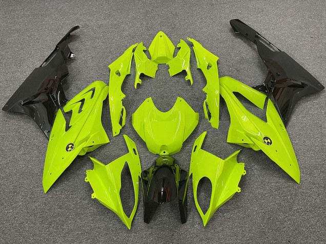 Comprare Carene Moto BMW S1000RR 2009-2014 - Neon Giallo Nero Lucido