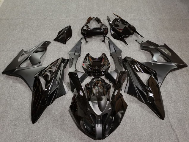 Comprare Carene Moto BMW S1000RR 2009-2014 - Nero Lucido Nero Opaco Fibra di Carbonio