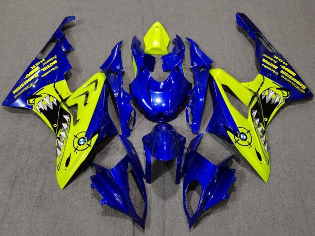 Comprare Carene Moto BMW S1000RR 2009-2014 - Giallo Blu Squalo
