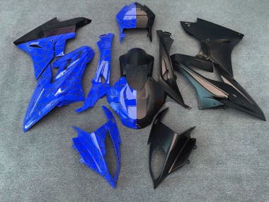 Comprare Carene Moto BMW S1000RR 2015-2016 - Blu Nero Opaco Diviso