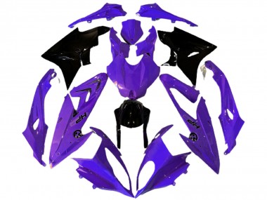 Comprare Carene Moto BMW S1000RR 2009-2014 - Viola Nero Lucido HP