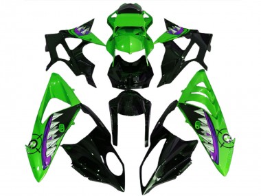 Comprare Carene Moto BMW S1000RR 2017-2018 - Verde Viola Nero Lucido Squalo