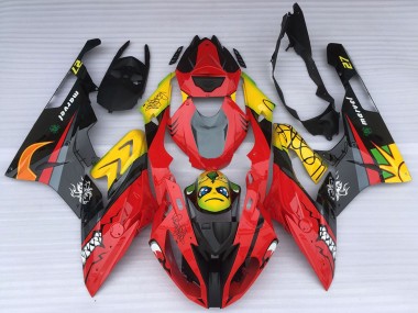 Comprare Carene Moto BMW S1000RR 2015-2016 - Giallo Rosso Nero Squalo