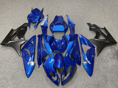 Comprare Carene Moto BMW S1000RR 2009-2014 - Blu Nero Opaco