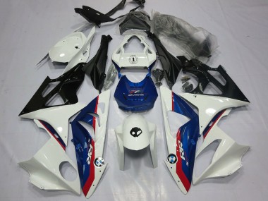 Comprare Carena Moto BMW S1000RR 2009-2014 - Bianco Rosso Blu Nero Lucido