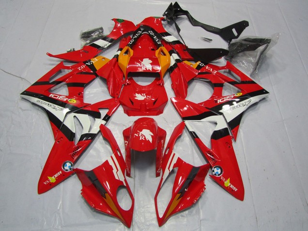 Comprare Carene Moto BMW S1000RR 2017-2018 - Rosso Bianco Nero