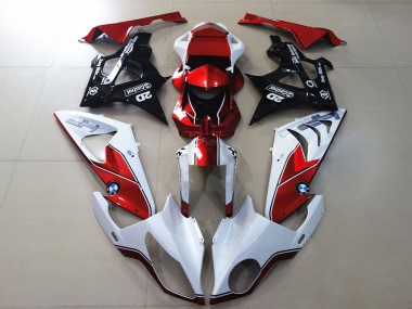 Comprare Carene Moto BMW S1000RR 2009-2014 - Bianco Rosso Nero Lucido