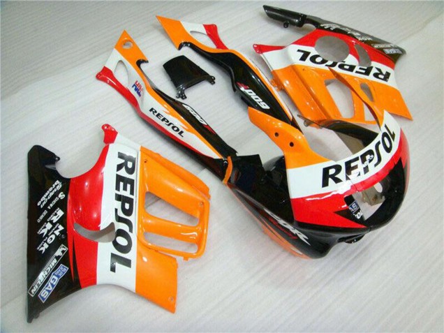 Comprare Carena Moto Honda CBR600 F3 1995-1996 - Arancia Bianco Rosso Nero Lucido Repsol