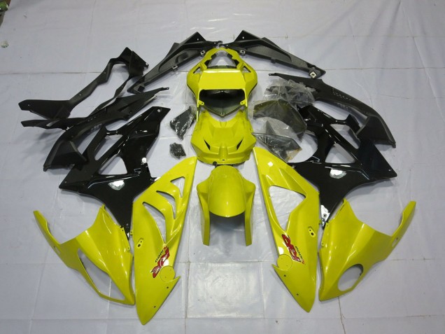 Comprare Carene Moto BMW S1000RR 2009-2014 - Giallo Nero Lucido
