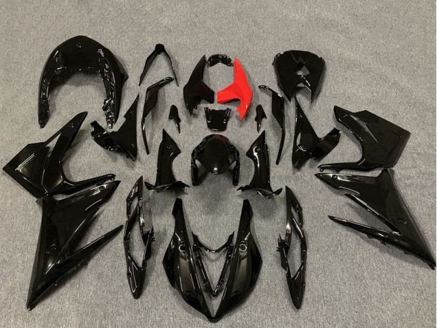 Comprare Carene Moto Triumph Daytona 675 2013-2016 - Nero Lucido