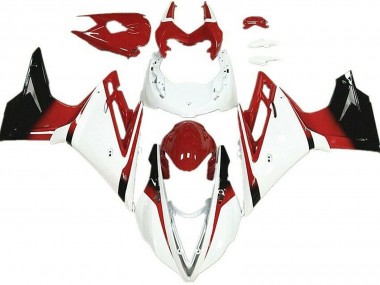 Comprare Carene Moto Triumph Daytona 675 2013-2016 - Bianco Rosso Nero Lucido