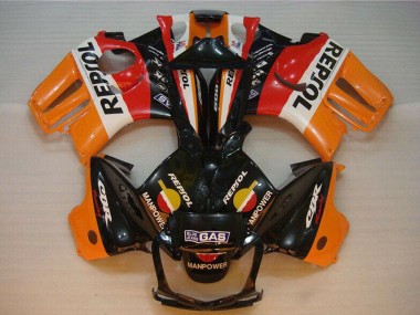Comprare Carena Moto Honda CBR600 F3 1995-1996 - Arancia Bianco Rosso Nero Lucido Repsol