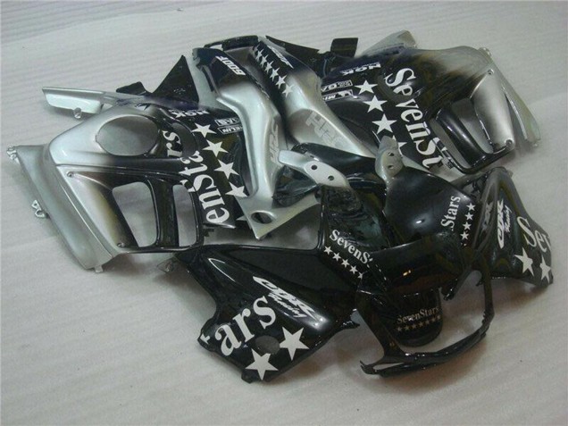 Comprare Carena Moto Honda CBR600 F3 1995-1996 - Argento Nero Lucido SevenStars