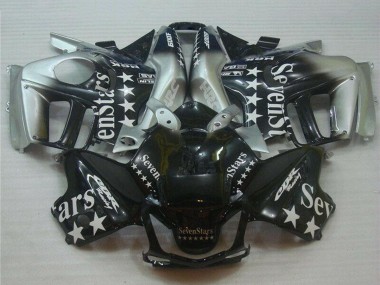 Comprare Carena Moto Honda CBR600 F3 1995-1996 - Argento Nero Lucido SevenStars