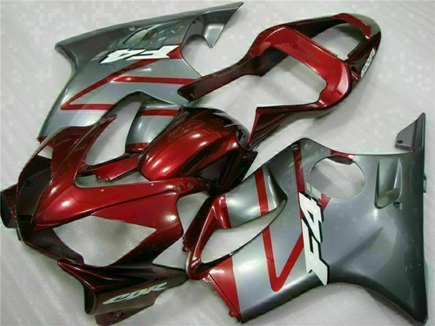 Comprare Kit Carena Moto Honda CBR600 F4i 2001-2003 - Argento Rosso