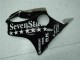 Comprare Carena Moto Honda CBR600 F4i 2001-2003 - Nero Lucido Argento SevenStars