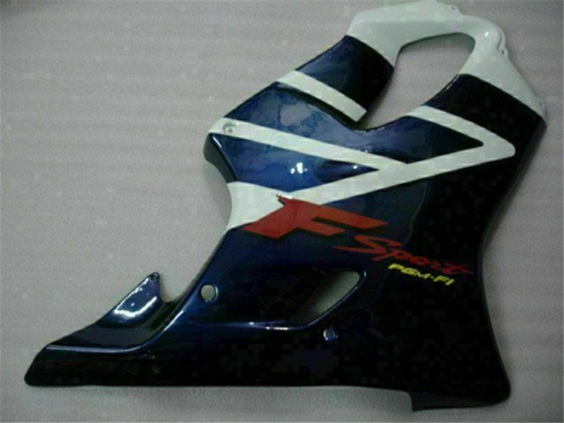 Comprare Carena Moto Honda CBR600 F4i 2001-2003 - Bianco Blu Nero Banda
