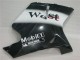 Comprare Carena Moto Honda CBR1100XX Blackbird 1996-2007 - Nero Lucido Bianco West