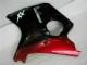 Comprare Carena Moto ABS Honda CBR1100XX Blackbird 1996-2007 - Nero Lucido Rosso Fiamma