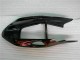 Comprare Carena Moto ABS Honda CBR1100XX Blackbird 1996-2007 - Nero Lucido Rosso Fiamma