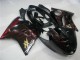 Comprare Carena Moto ABS Honda CBR1100XX Blackbird 1996-2007 - Nero Lucido Rosso Fiamma