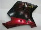 Comprare Carena Moto ABS Honda CBR1100XX Blackbird 1996-2007 - Nero Lucido Rosso Fiamma