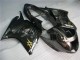 Comprare Carena Moto Honda CBR1100XX Blackbird 1996-2007 - Nero Lucido Argento Fiamma