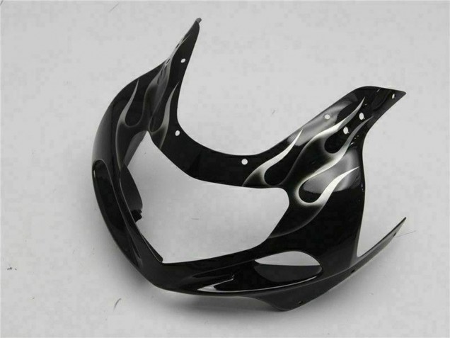 Comprare Carena Moto Suzuki GSXR 600/750 2001-2003 - Nero Lucido Argento Fiamma