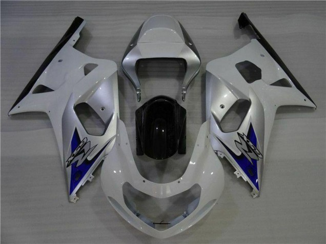 Comprare Carena Moto Suzuki GSXR 600/750 2001-2003 - Bianco Argento Blu Nero