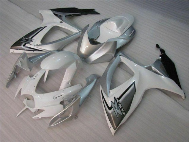 Comprare Carena Moto Suzuki GSXR 600/750 2006-2007 - Bianco Argento