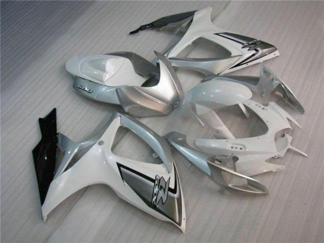 Comprare Carena Moto Suzuki GSXR 600/750 2006-2007 - Bianco Argento
