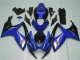 Comprare Carena Moto Suzuki GSXR 600/750 2006-2007 - Blu Bianco Nero Lucido Rosso