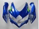Comprare Carena Moto Suzuki GSXR 600/750 2008-2010 - Blu Bianco Verde Nero