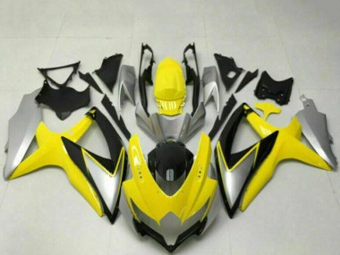 Comprare Carena Moto Suzuki GSXR 600/750 2008-2010 - Giallo Argento Nero Lucido