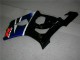 Comprare Carena Moto ABS Suzuki GSXR 1000 2003-2004 - Bianco Blu Nero Lucido Rosso