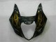 Comprare Carena Moto Suzuki GSXR 1000 2003-2004 - Nero Lucido Oro Fiamma