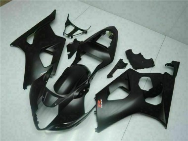 Comprare Carena Moto Suzuki GSXR 1000 2003-2004 - Nero Opaco Rosso