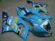 Comprare Carena Moto Suzuki GSXR 1000 2003-2004 - Blu Bianco Giallo Rizla