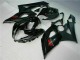 Comprare Carena Moto Suzuki GSXR 1000 2005-2006 - Nero Lucido Nero Opaco Rosso