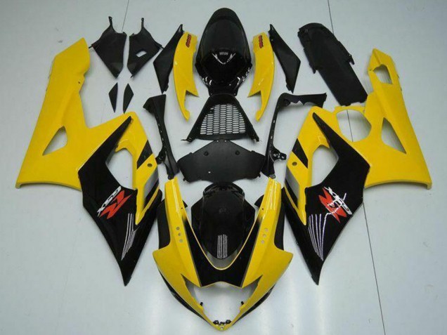 Comprare Carena Moto Suzuki GSXR 1000 2005-2006 - Giallo Nero Lucido Rosso