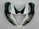 Comprare Carena Moto Suzuki GSXR 1000 2005-2006 - Bianco Nero Lucido