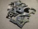 Comprare Carena Moto Honda CBR600RR 2009-2012 - Grigio Nardo Scuro Giallo